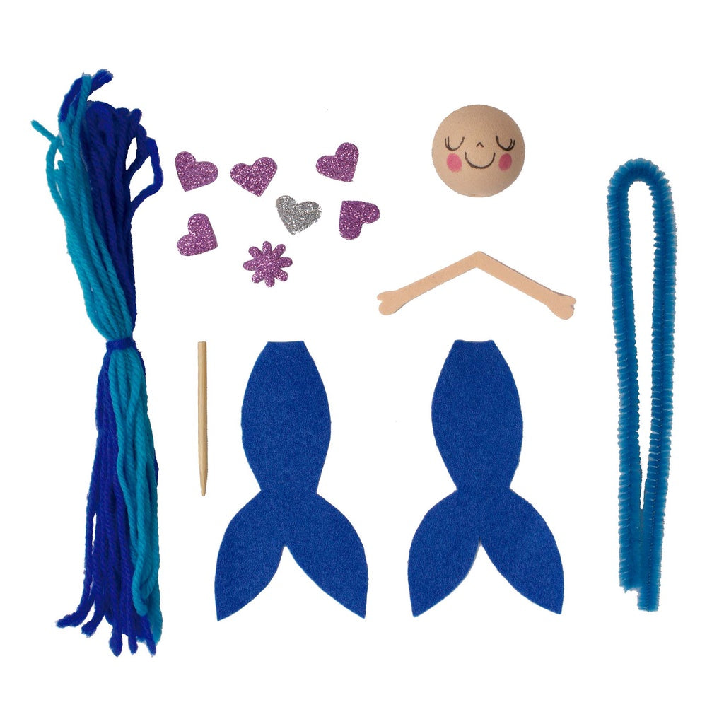 APLI Craft Kits – Lion/Clown/Elephant/Red Fairy/Pink Princess/Blue Mermaid