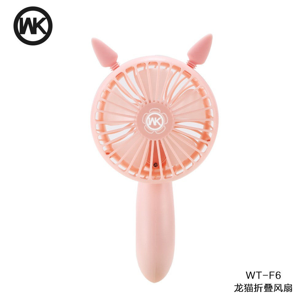 Hong Kong WK ChinChilla type Foldable Fan WT-F6