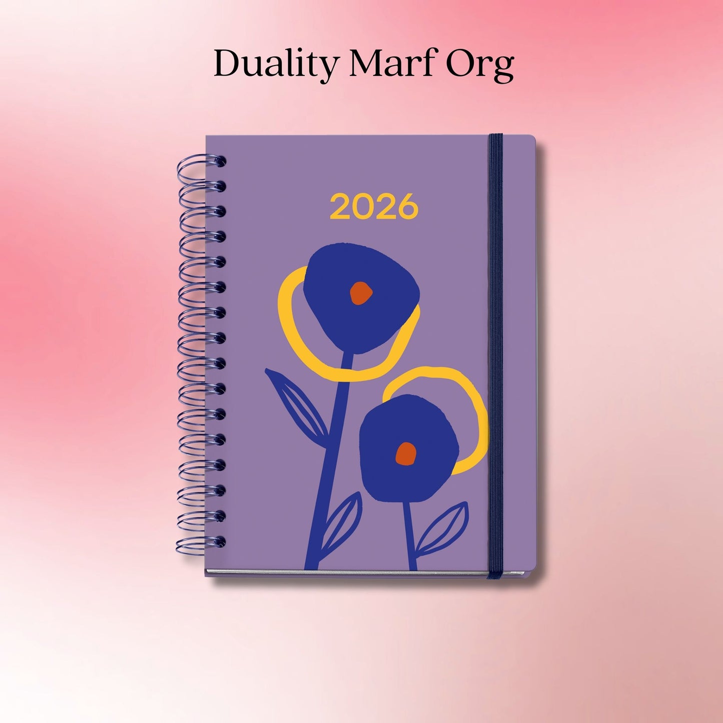 [SG] APLI MIQUELRIUS 2026 155 x 213mm Daily Double Spiral Planner [Evergreen Stationery]