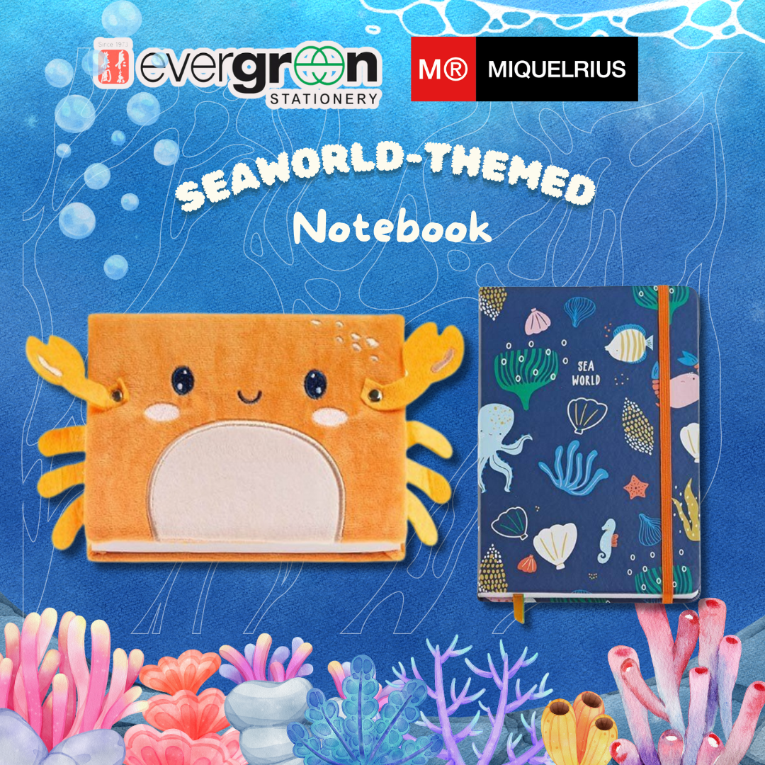 [SG] Apli Miquelrius SeaWorld-Themed Notebook [Evergreen Stationery]