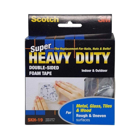 [SG] 3M Scotch® VHB™ Strong Rough Tape SKH19 Gray 19mm x 4m [Evergreen Stationery]