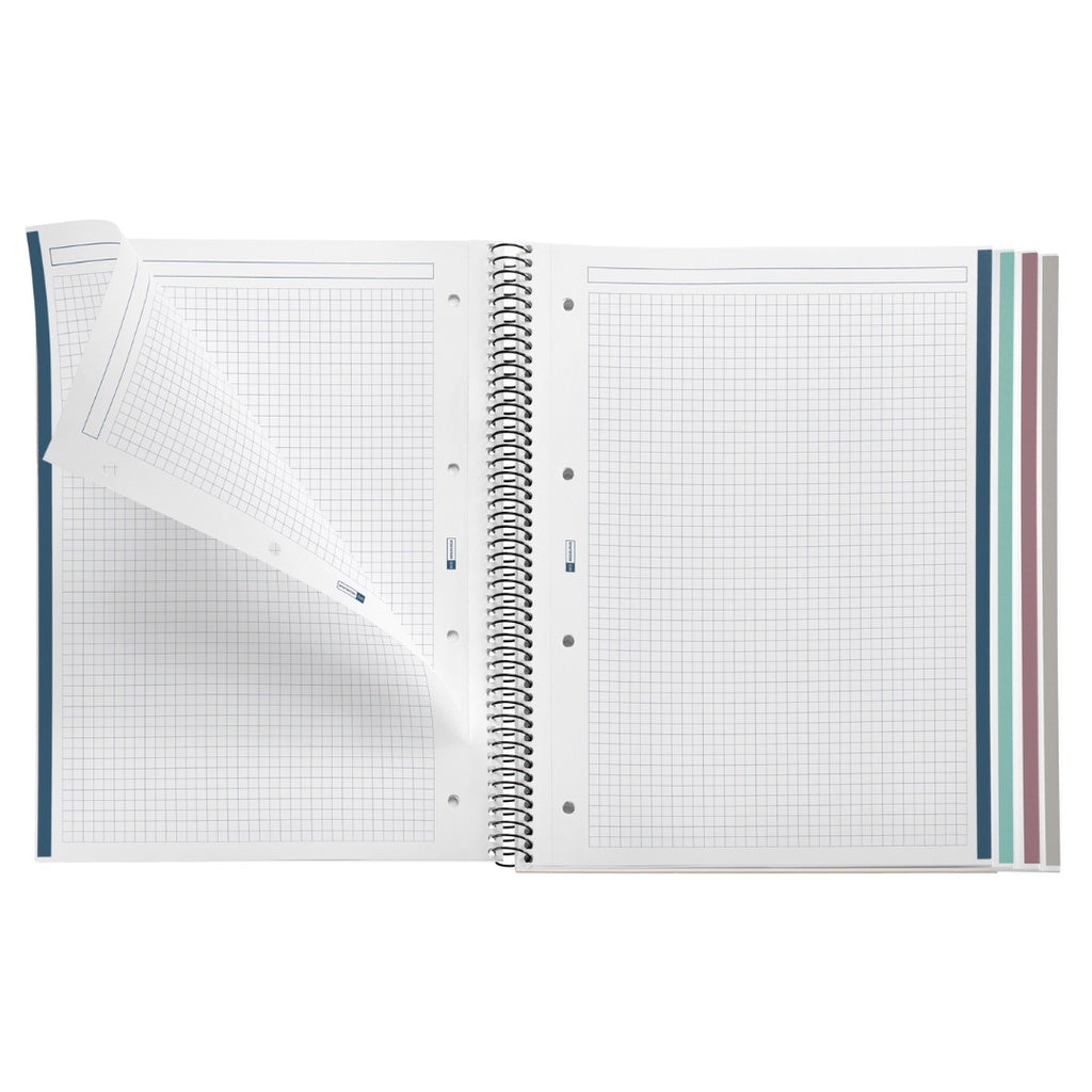 [SG] Apli Miquelrius Original Colour Notebook A4 | Squared [Evergreen Stationery]