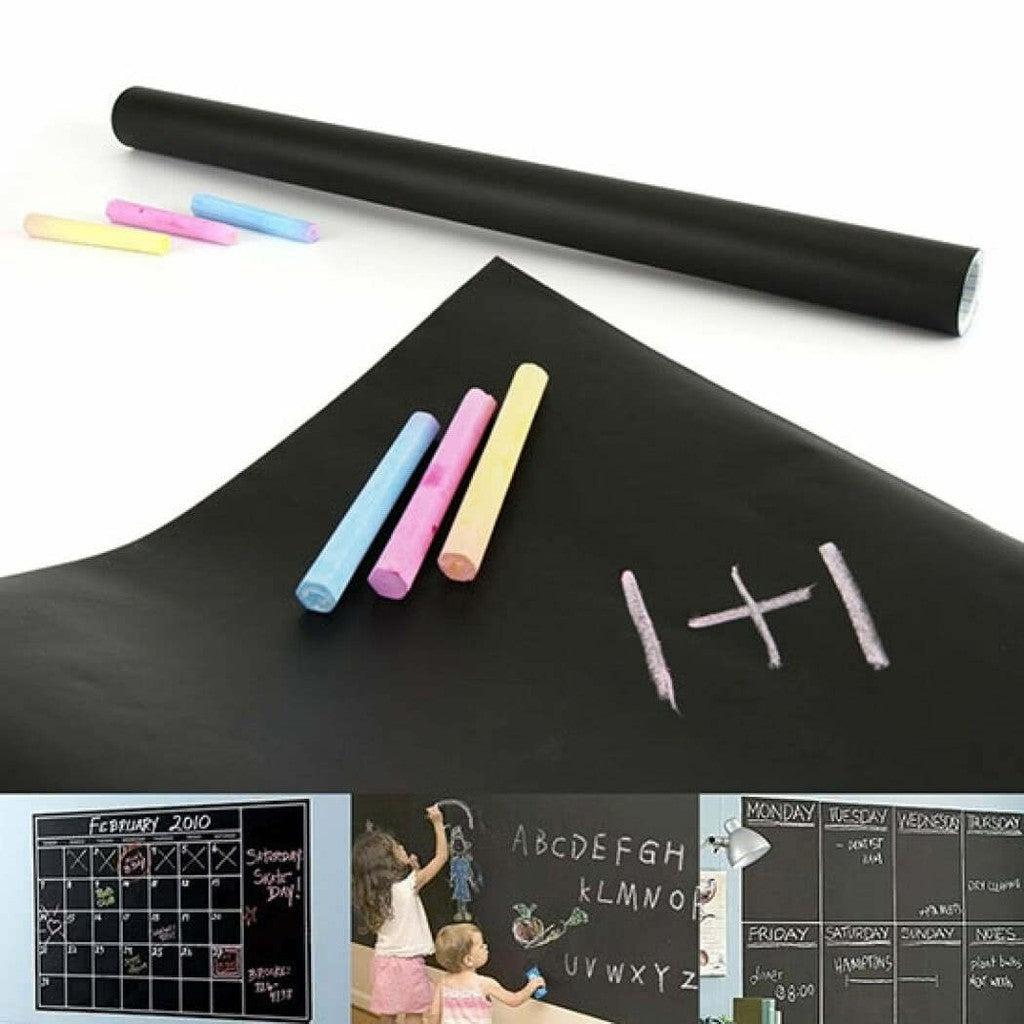 APLI Adhesive Black Board in Roll 0.50 x 2 m