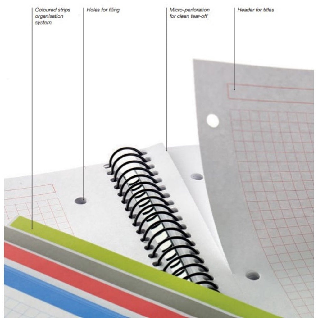 [SG] ECO MIQUELRIUS 2194 DIY Notebook A5 (SQUARED & LINED, 120GSM, 120 sheets) [Evergreen Stationery]