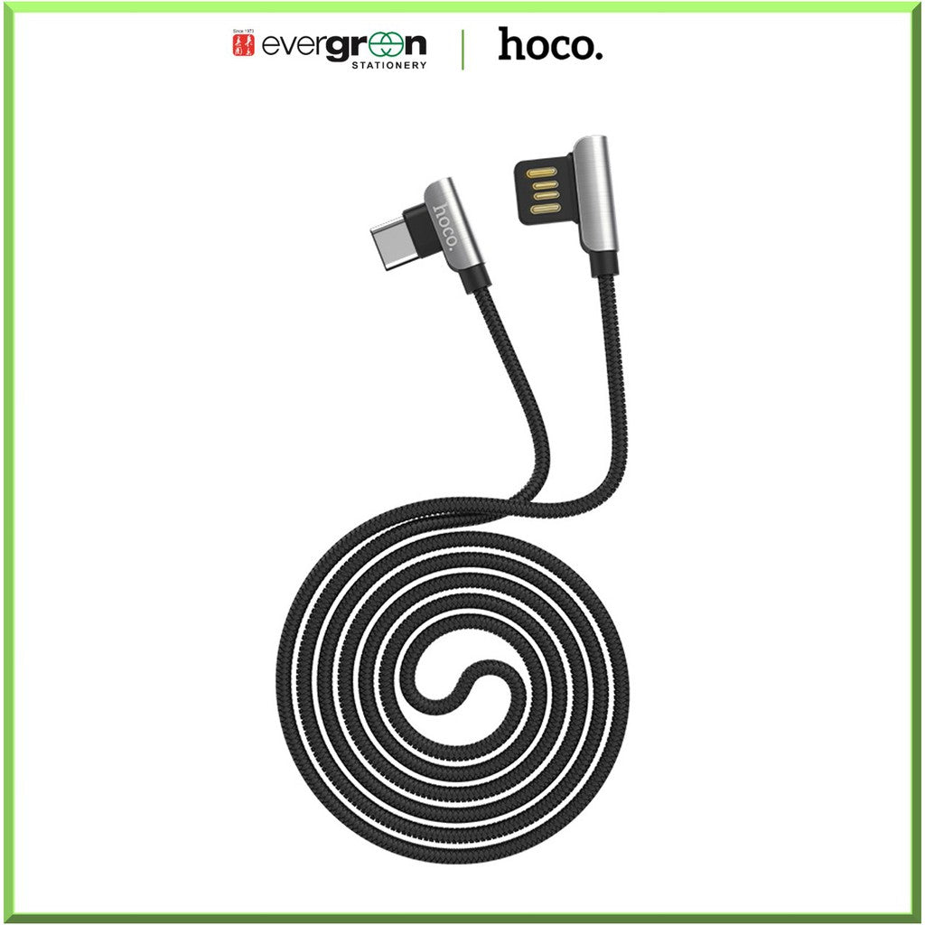 Hoco U42 Exquisite Steel Charging Data Cable Type-C 1.2m