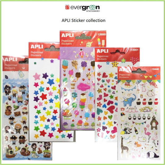 APLI Assorted Stickers