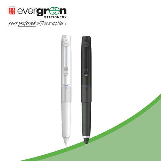 Uni Zento Signature 3C Pen | Silver, 0.38mm/ Black, 0.5mm | Black ink | Water-based pigment ink