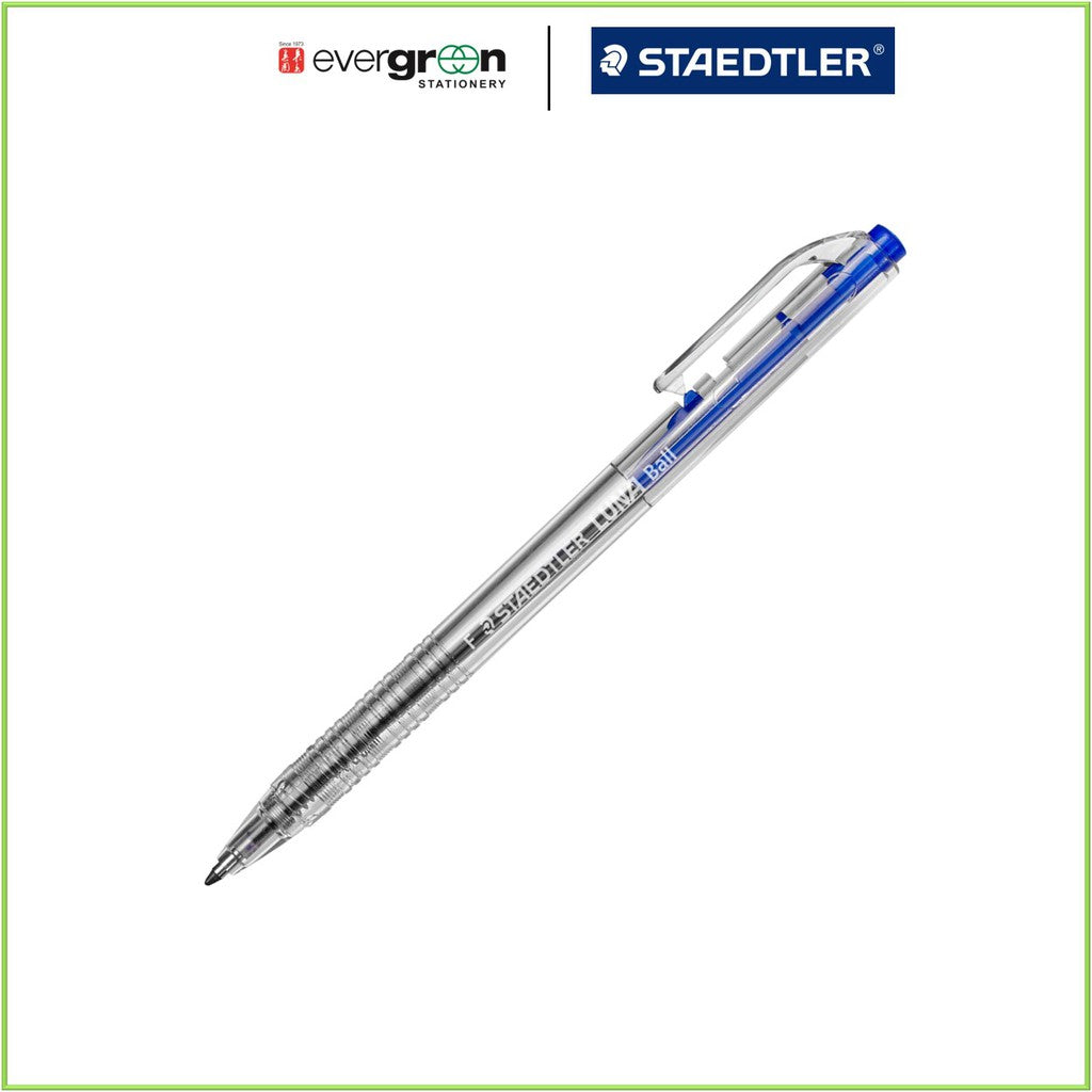 Staedtler Ballpen Luna ClipClic 0.7mm 10pcs