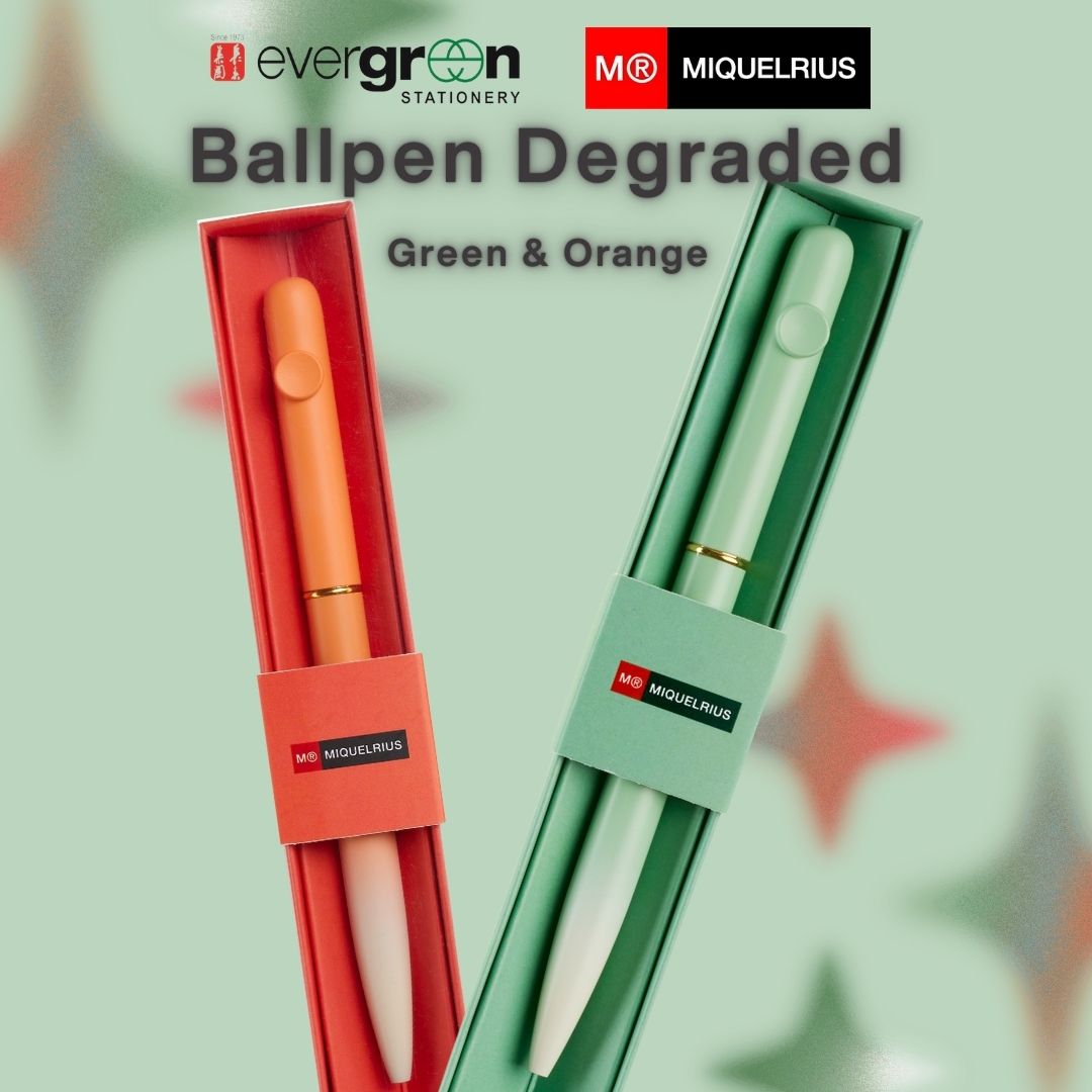 [SG] APLI Ball Pen Degraded [Evergreen Stationery]