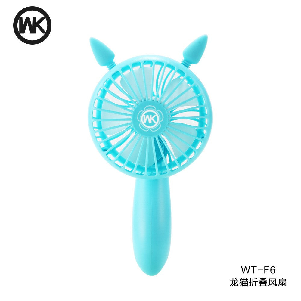 Hong Kong WK ChinChilla type Foldable Fan WT-F6