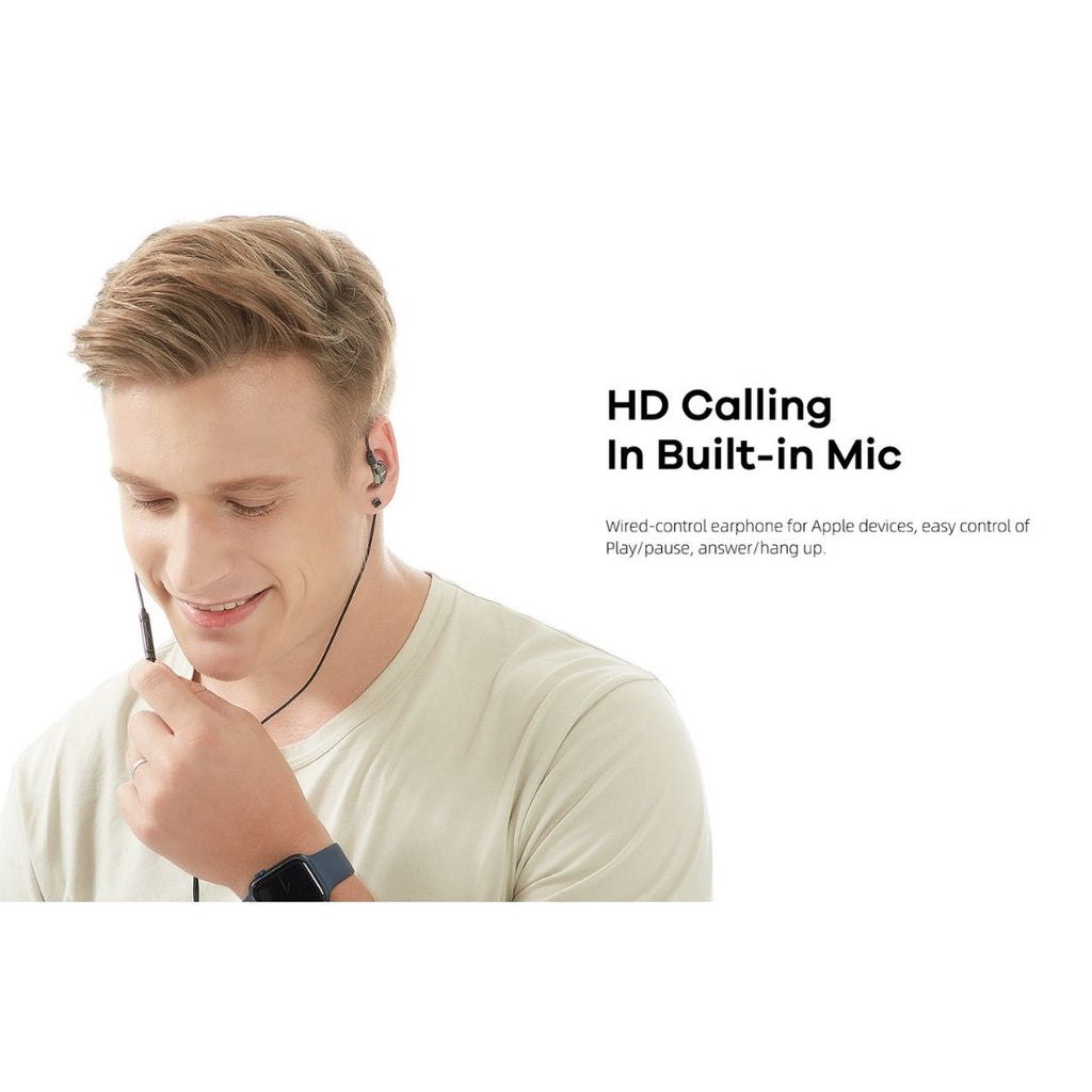 [SG] Remax RM-655i iPH Metal Wired Earphone for Music & Call (Original) [Evergreen Stationery]