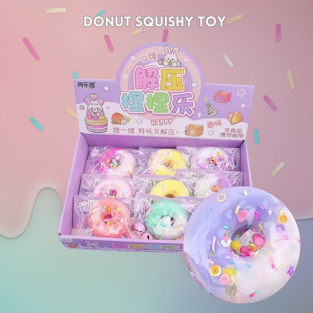[SG] Mochi/Donut/Cat Paw/My Melody Squishy Toy [Evergreen Stationery]