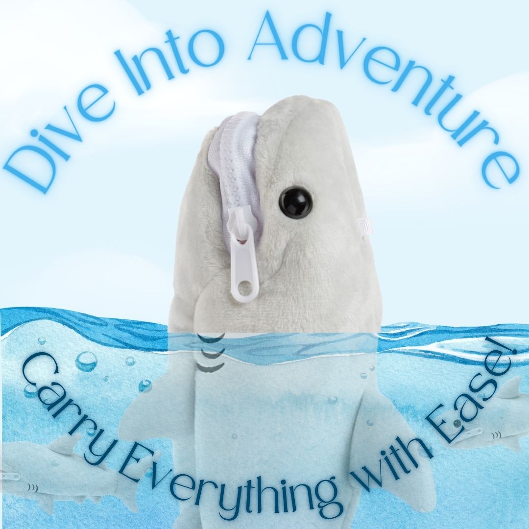 [SG] Apli Holdall Shark Sea World Pencil Case [Evergreen Stationery]