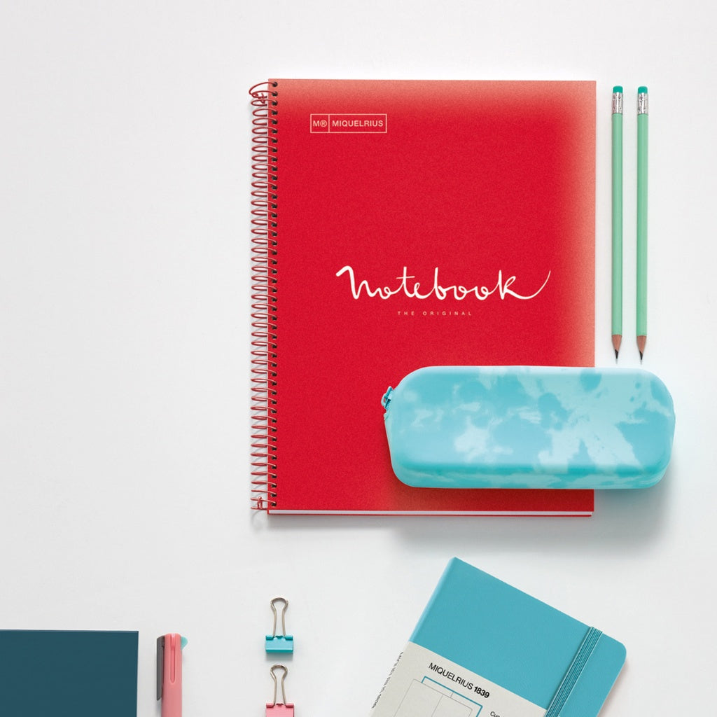 [SG] Apli Miquelrius Colour Emotions Notebook A4 | A5 Lined [Evergreen Stationery]