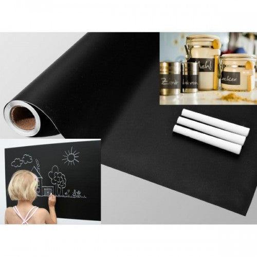 APLI Adhesive Black Board in Roll 0.50 x 2 m
