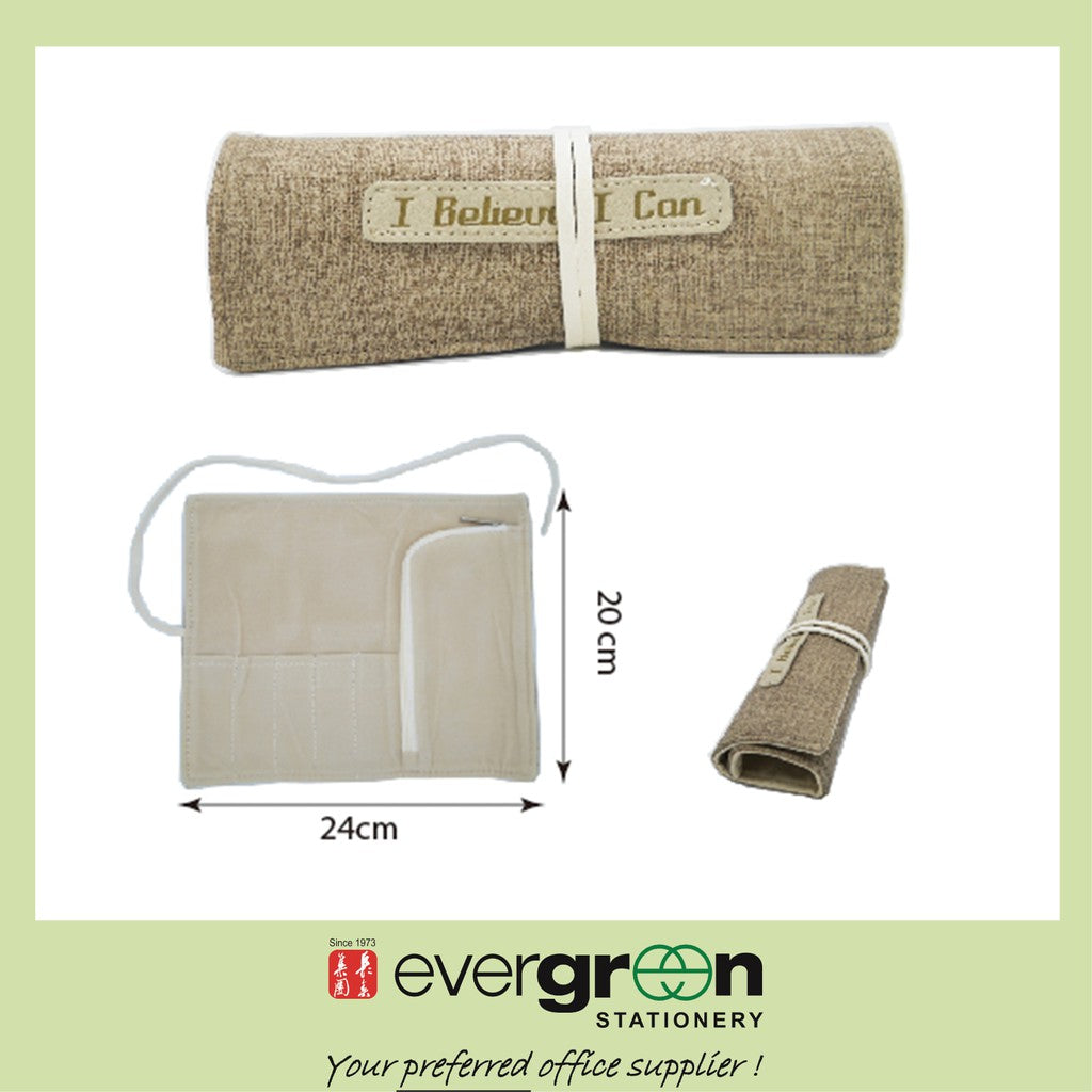 CY-19518 Roll up OrganizerCase "I Believe I Can"