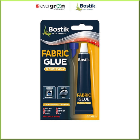 [SG] Bostik Fabric Glue 20ml [Evergreen Stationery]