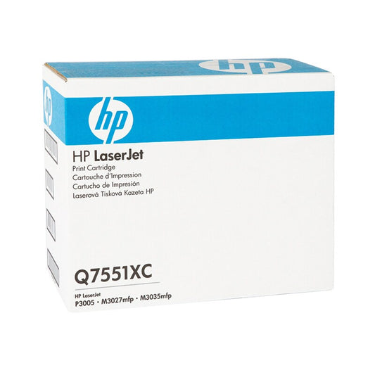 [SG] HP Q7551XC 51X BLACK TONER (WHITEBOX FOR MVC) [Evergreen Stationery]