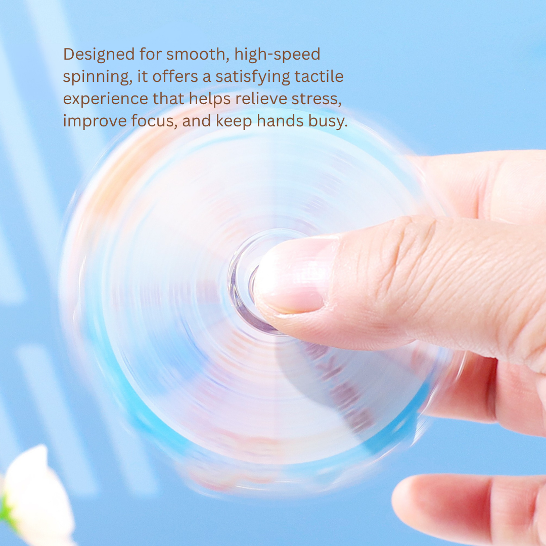 Cartoon Fidget Spinner | Tortoise and Hare | Frog | Cat and Mouse | Capybara| Made from acrylic/ plexiglass | Relieve stress | Improve focus | Quiet spin |