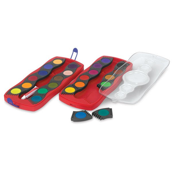 [SG] Faber Castell Connector Paint Box (24 colours & brush) [Evergreen Stationery]
