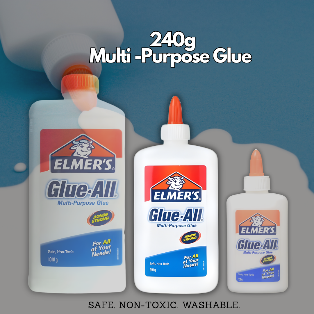 [SG] Elmer's All Multi Purpose Classic White Glue | 130g/240g/1010g [Evergreen Stationery]