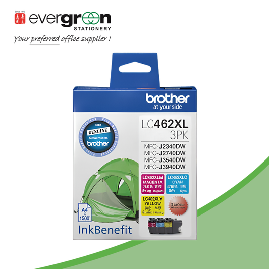 Brother LC462XL Value Pack (Ink C/M/Y)