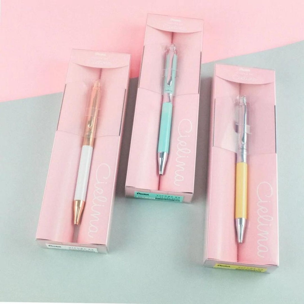 [SG] Pentel BX3005CD Cielina 0.5mm Oil Based Ballpoint Pen [Evergreen Stationery]