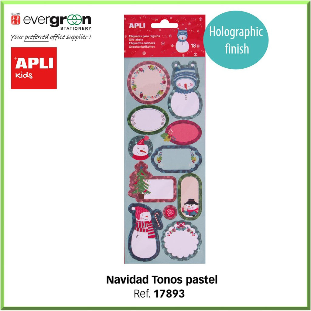APLI Gift Labels