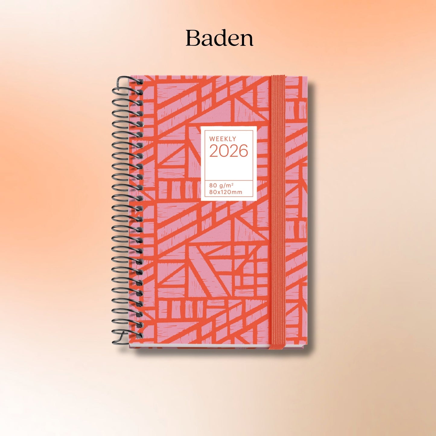 [SG] APLI MIQUELRIUS 2026 A6 Small and Portable Weekly Planner [Evergreen Stationery]