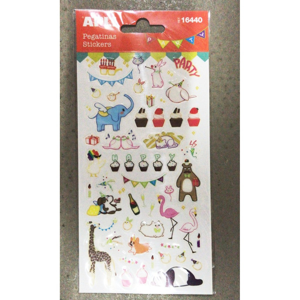 APLI Assorted Stickers