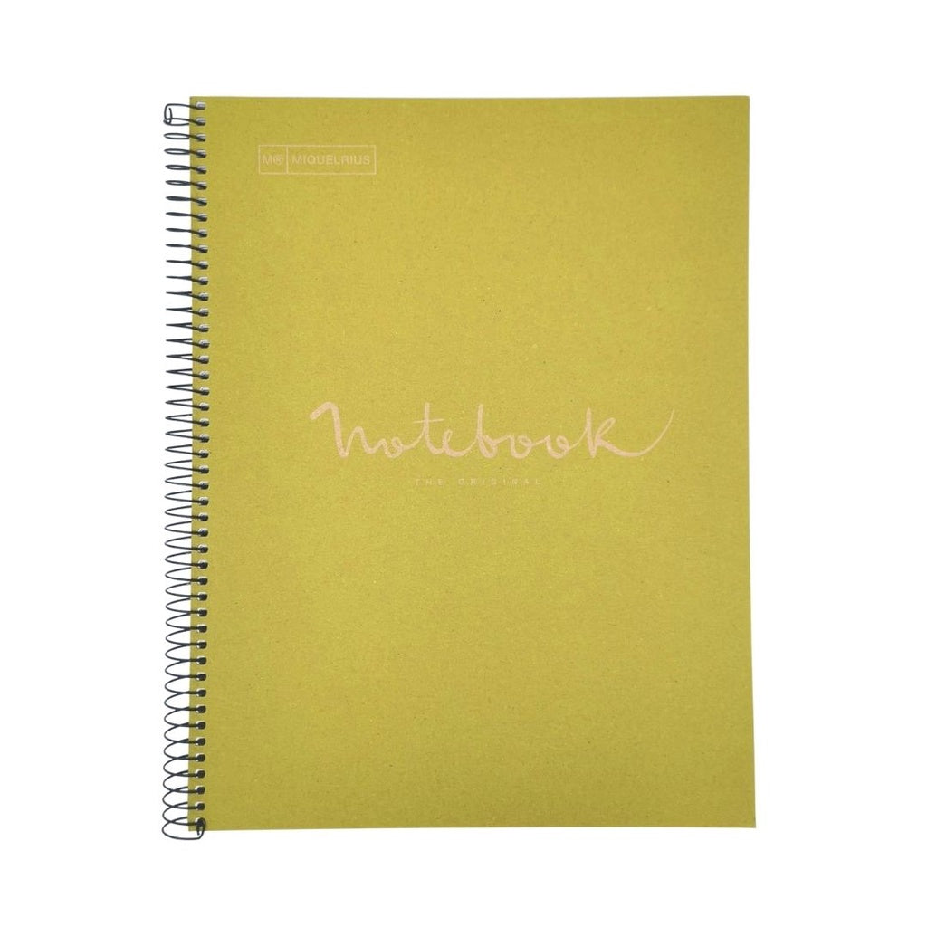 [SG] ECO MIQUELRIUS 6090 Emotions Notebook A4 (SQUARED & LINED, 80 sheets) [Evergreen Stationery]