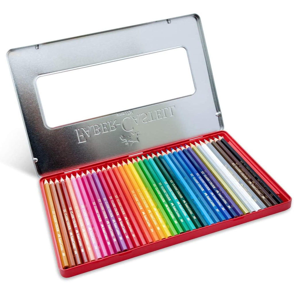 [SG] Faber Castell Metal.Tin Col Pcl 36 [Evergreen Stationery]