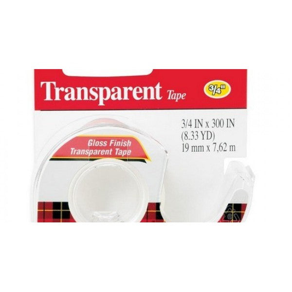 3M 157S SCOTCH(R) TRANS TAPE 3/4"X300"