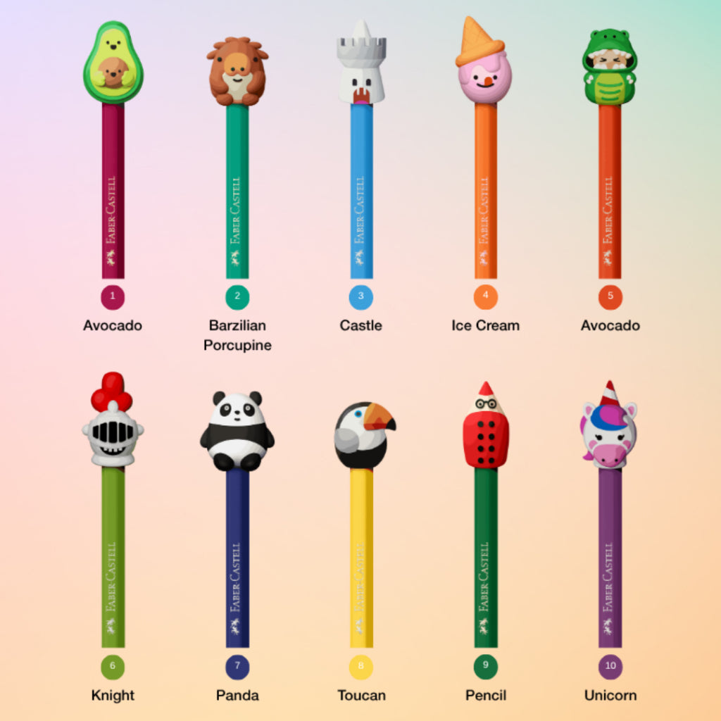 Faber Castell Fruit Scent Coloring Set | Scented Markers | Scented Pencils | A4 Coloring book | Interactive feature