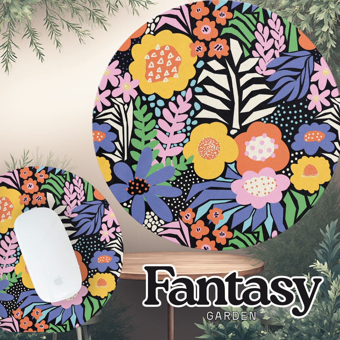 [SG] APLI MIQUELRIUS Rounded Mousepad | Various Designs | 200mm [Evergreen Stationery]