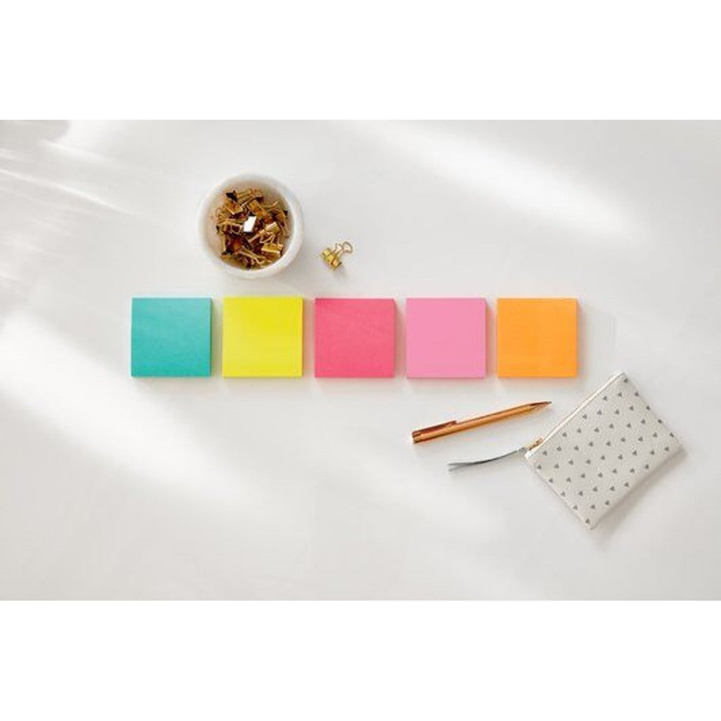3M Post-it® Super Sticky Notes 12 Pads | 654-12SSMIA, 3"X3"