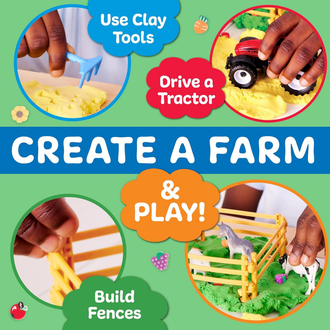 Faber Castell Sensory Pack Farm | Toddlers 3-4+ | Farm Animals | Travel Activities