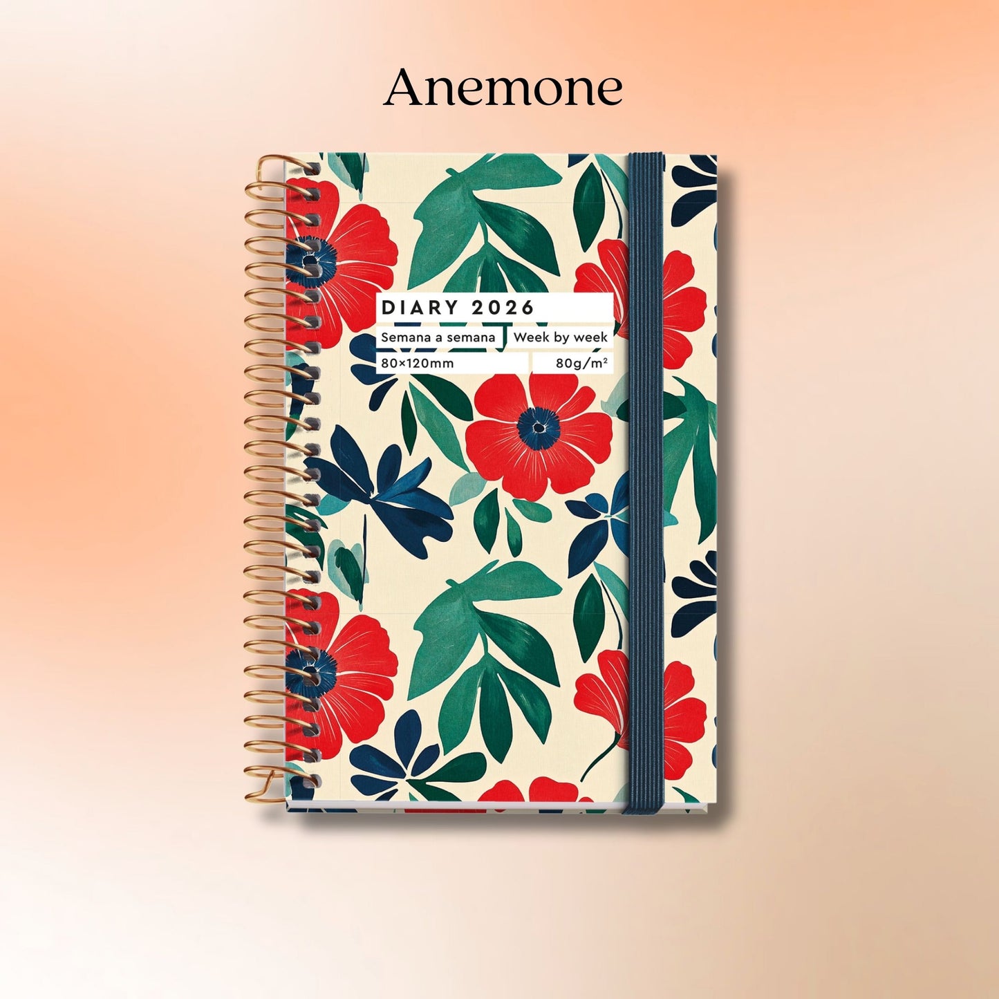 [SG] APLI MIQUELRIUS 2026 A6 Small and Portable Weekly Planner [Evergreen Stationery]