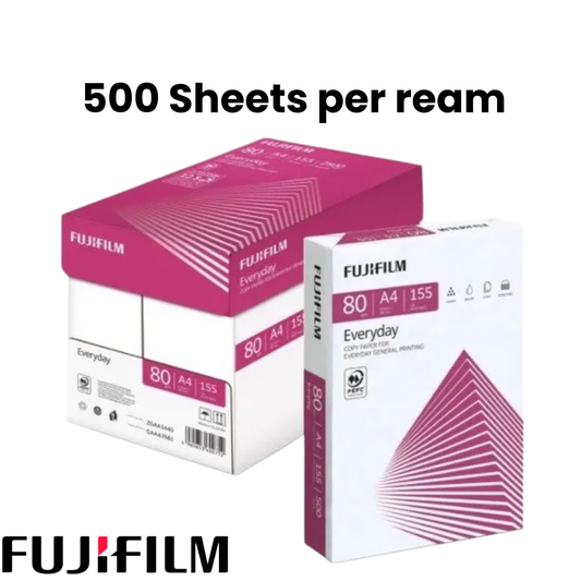 Fujifilm A4 Everyday Copier Paper | 80gsm | 1 Carton | Max 2 Cartons |