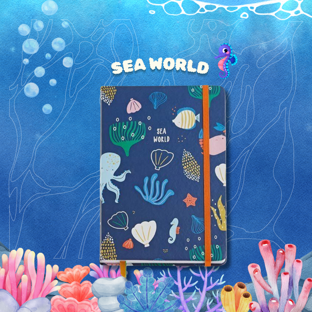 [SG] Apli Miquelrius SeaWorld-Themed Notebook [Evergreen Stationery]