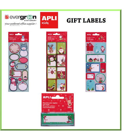 APLI Gift Labels