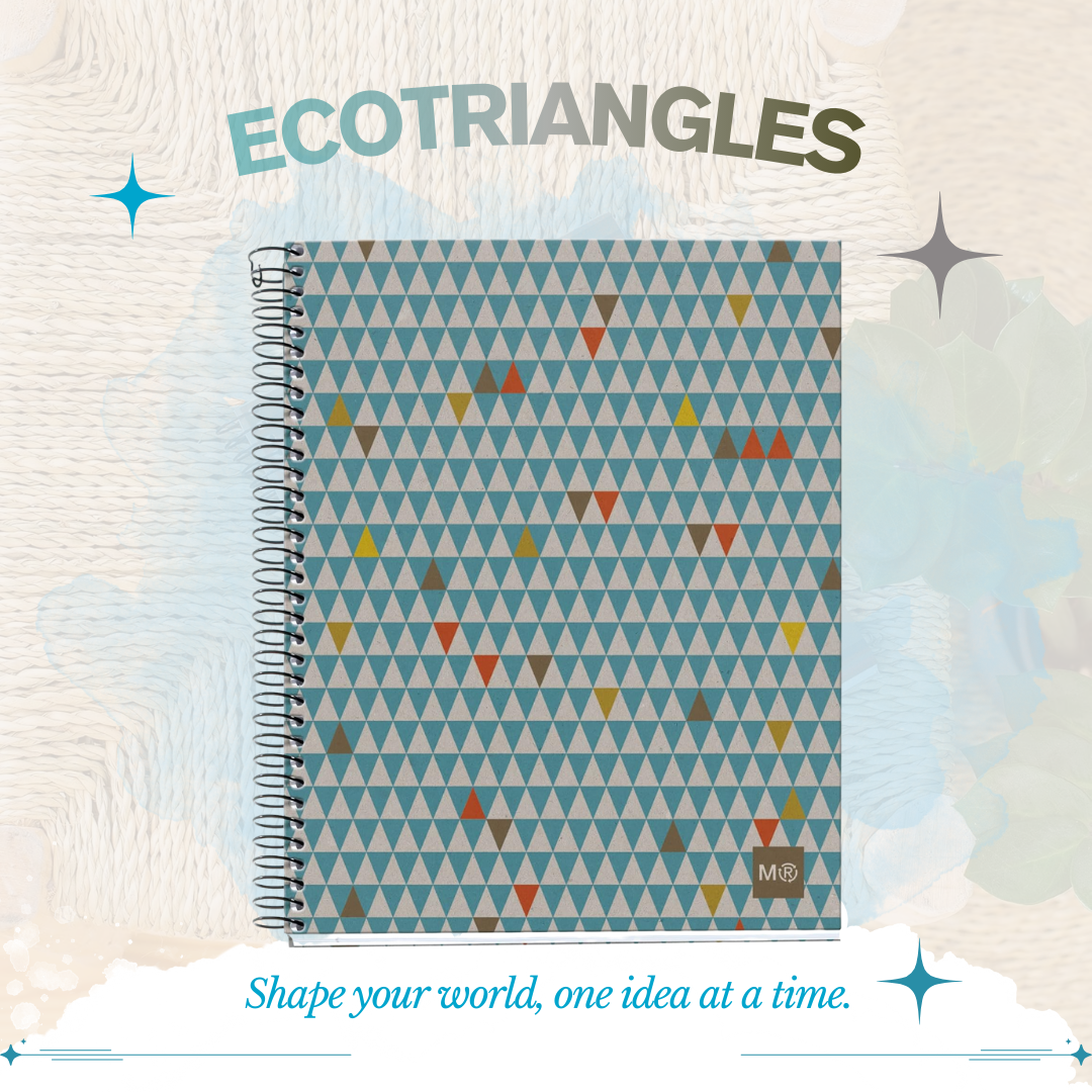 [SG] APLI Eco Design A5 Notebook, 120 Sheets | 80gsm | Recycled Cardboard Cover | FSC Certified [Evergreen Stationery}