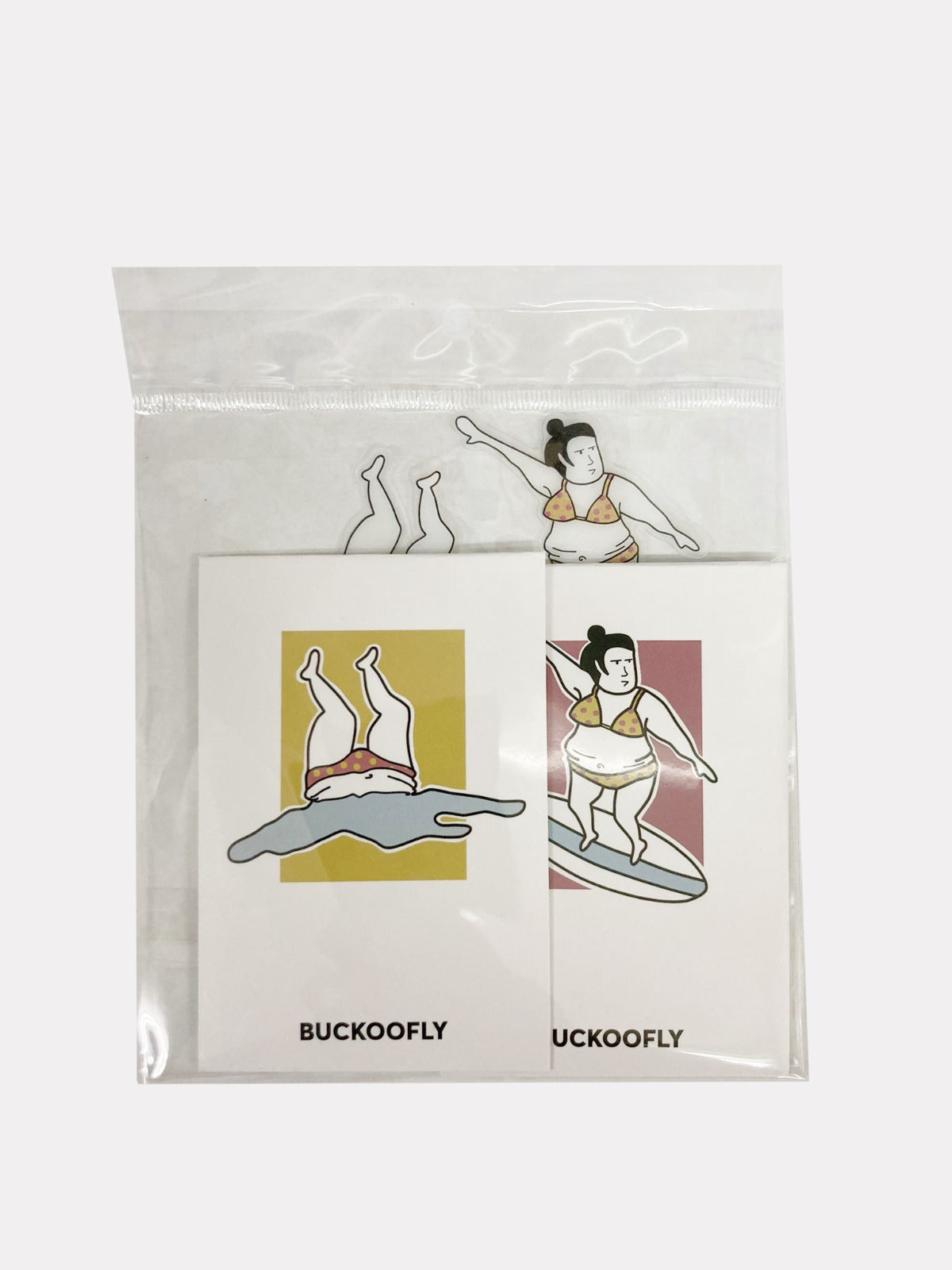 [SG] Cute Design Buckoofly Bookmarks [Evergreen Stationery]