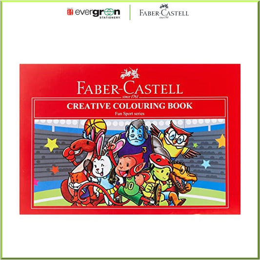 Faber Castell Creative Colouring Book | Fun Sport PL116405