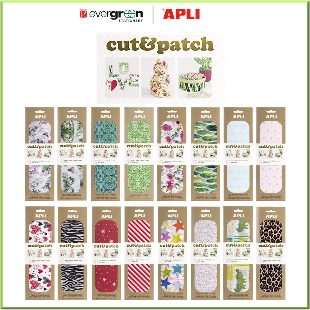 [SG] Apli Paper Cut & Patch [Evergreen Stationery]