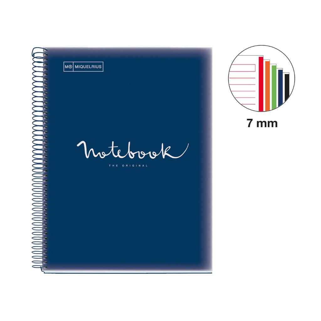 [SG] Apli Miquelrius Colour Emotions Notebook A4 | A5 Lined [Evergreen Stationery]