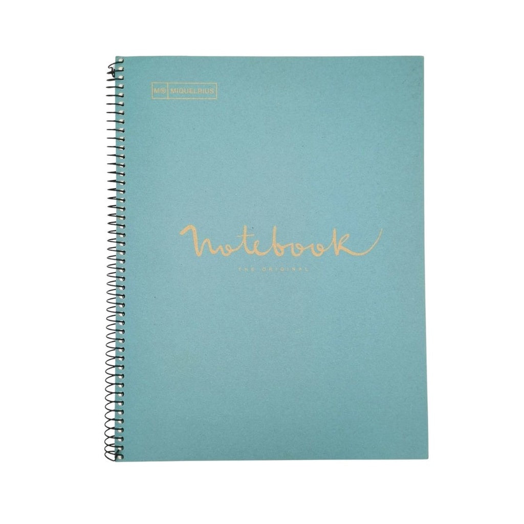 [SG] ECO MIQUELRIUS 6090 Emotions Notebook A4 (SQUARED & LINED, 80 sheets) [Evergreen Stationery]