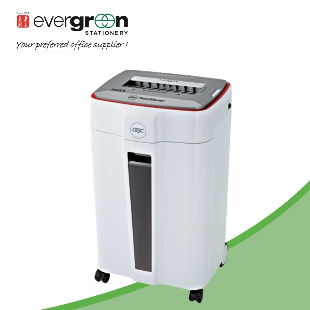 GBC ShredMaster 35SX Cross Cut Shredder with Wheels | Shreds Up to 21 Sheets | 36L Bin Capacity