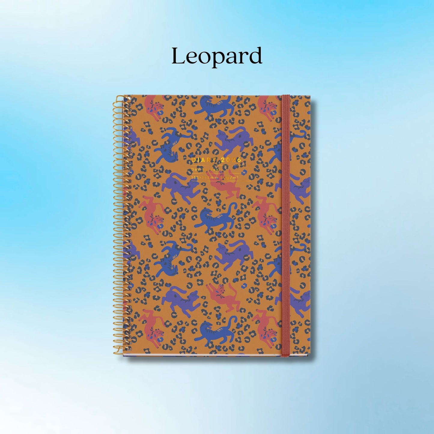 [SG] APLI MIQUELRIUS 2026 A6+ Daily Hardcover Spiral Bound Planner [Evergreen Stationery]