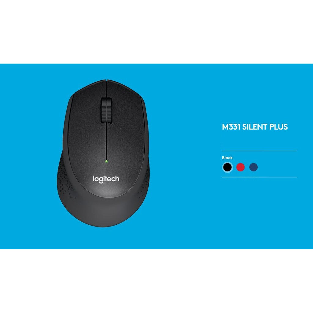 [SG] Logitech M331 / M221 Wireless Silent Plus Mouse [Evergreen Stationery]